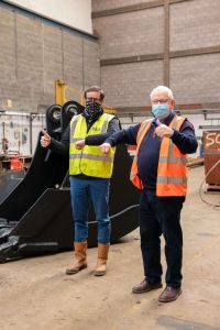 THE UK’S FIRST SANY 50T EXCAVATOR SET TO START WORK
